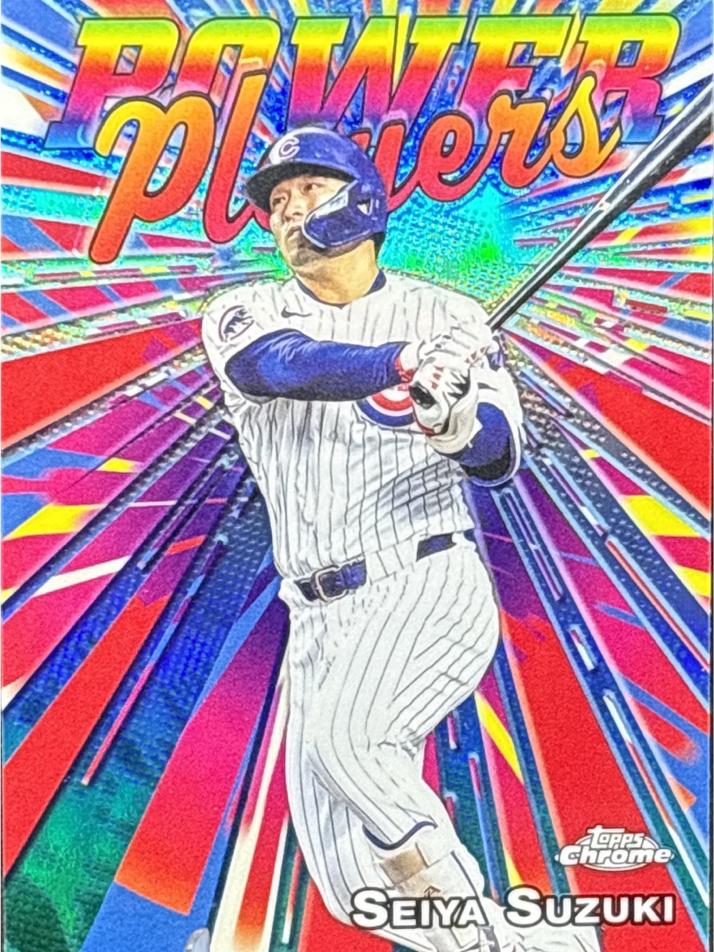 Topps Chrome Seiya Suzuki Power Players